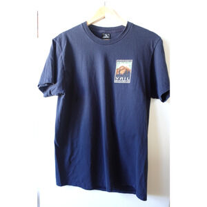 Vintage 90s T Shirt Mens Medium Vail Colorado Ski Explore‎ Prairie Mountain Tee